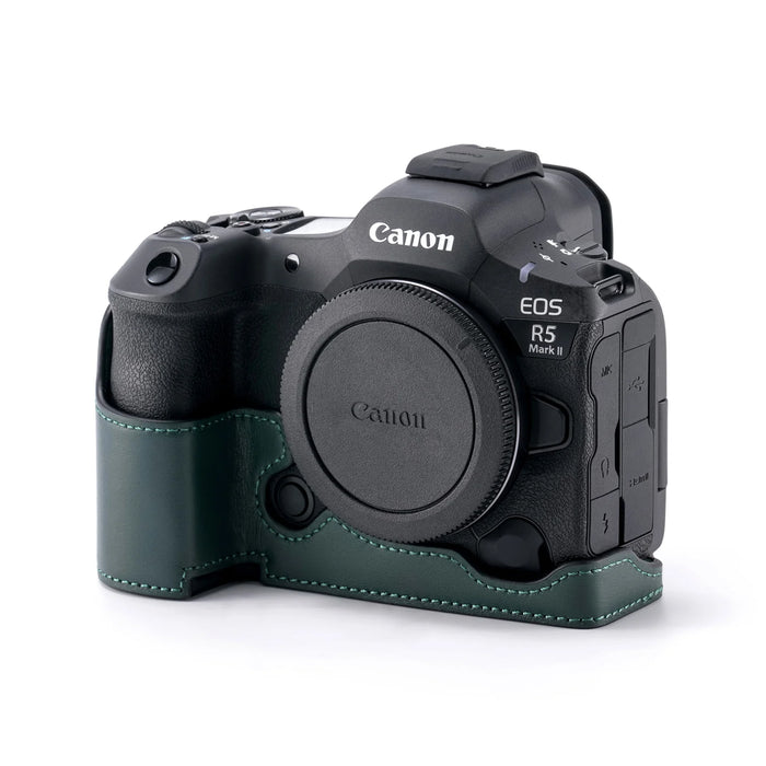Tilta TA-T68-LCC-GN Leather Camera Case for Canon R5 Mark II - Green