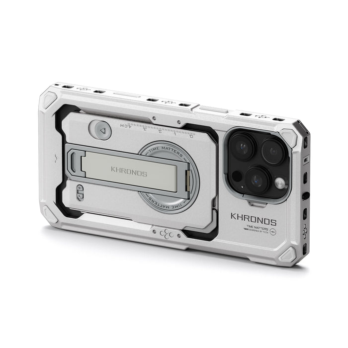 Tilta TK-IP16-PMFC-TW Khronos iPhone 16 Pro Max Case - Titanium White