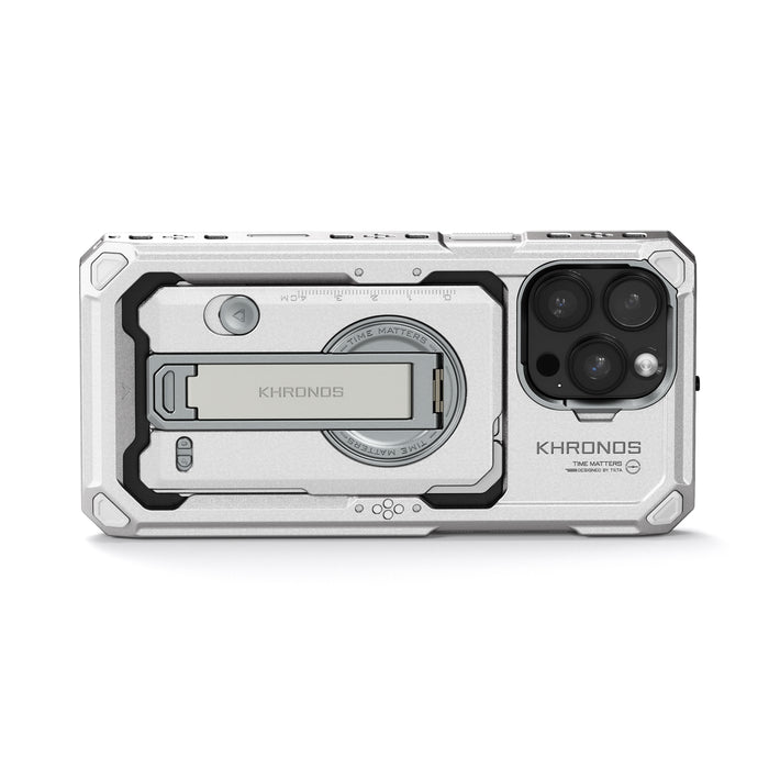 Tilta TK-IP16-PMFC-TW Khronos iPhone 16 Pro Max Case - Titanium White