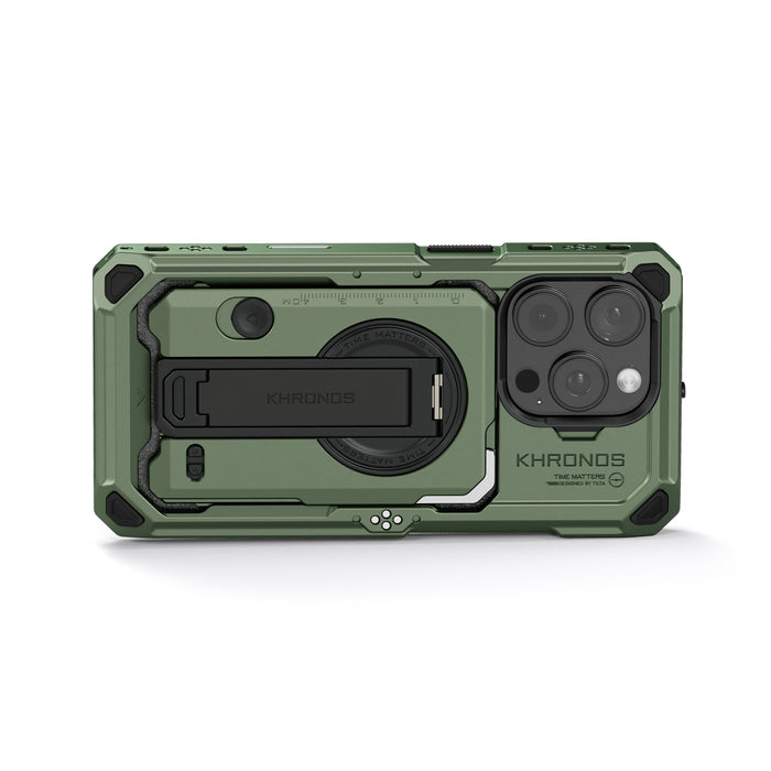 Tilta TK-IP16-PFC-FG Khronos iPhone 16 Pro Case - Forest Green