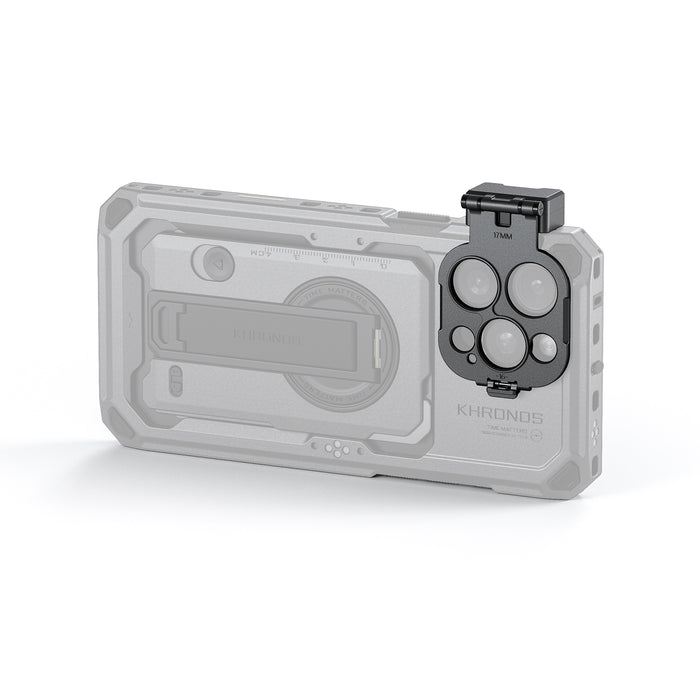 Tilta TK-IP16-17LA-SG Khronos 17mm Thread Lens Adapter for iPhone 16 Pro/Pro Max - Space Gray