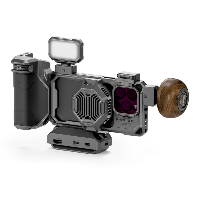 Tilta TK-IP16-PB-SG Khronos iPhone 16 Pro Ultimate Kit - Space Gray