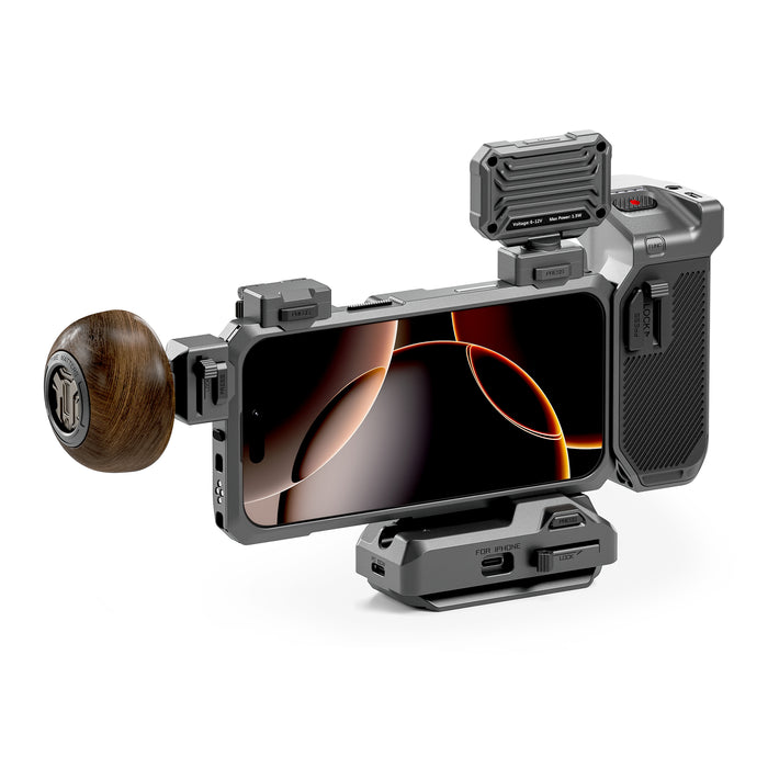 Tilta TK-IP16-PB-SG Khronos iPhone 16 Pro Ultimate Kit - Space Gray