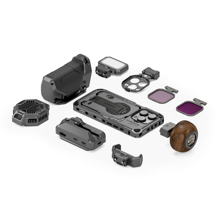 Tilta TK-IP16-PB-SG Khronos iPhone 16 Pro Ultimate Kit - Space Gray