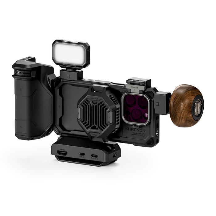 Tilta TK-IP16-PB-B Khronos iPhone 16 Pro Ultimate Kit - Black