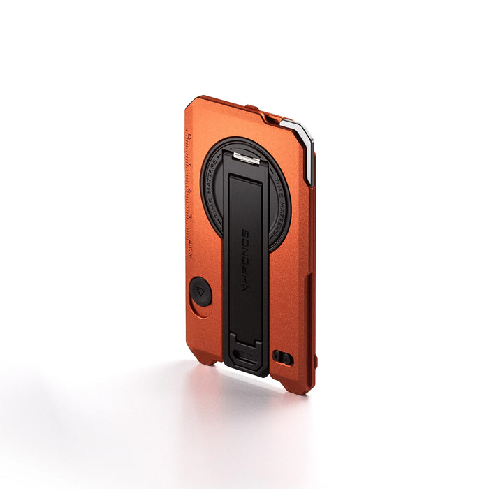 Tilta TK-IP16-PMBP-O Khronos Multi-Functional Magnetic Backplate for iPhone 16 Pro Max - Orange