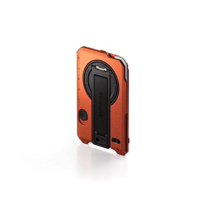 Tilta TK-IP16-PBP-O Khronos Multi-Functional Magnetic Backplate for iPhone 16 Pro - Orange
