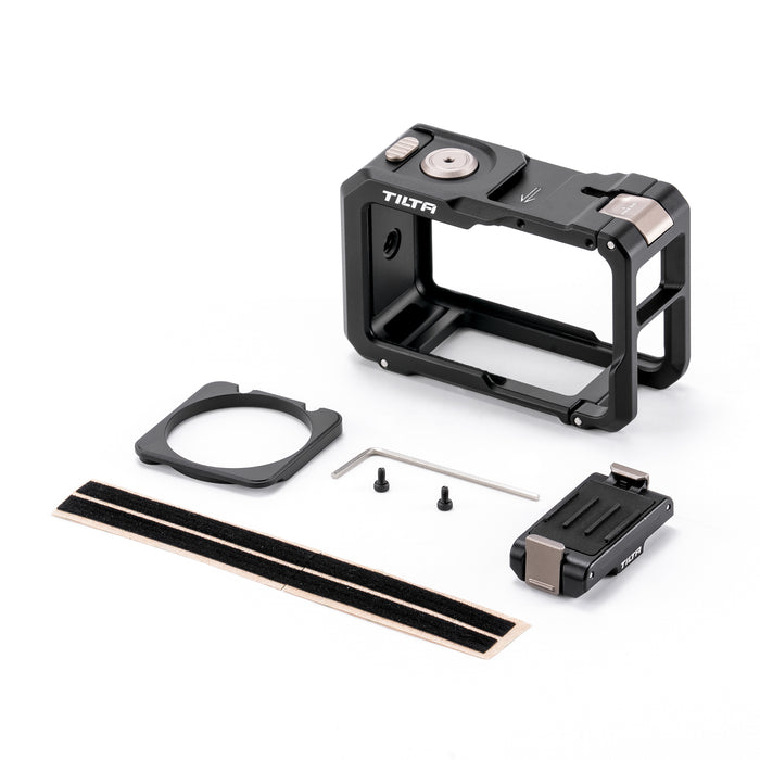 Tilta TA-T72-A-B Camera Cage for DJI Osmo Action 5 Pro Base Kit - Black