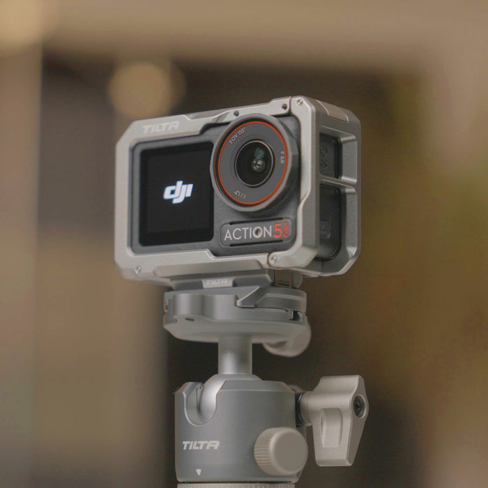Tilta TA-T72-A-TG Camera Cage for DJI Osmo Action 5 Pro Base Kit - Titanium Gray
