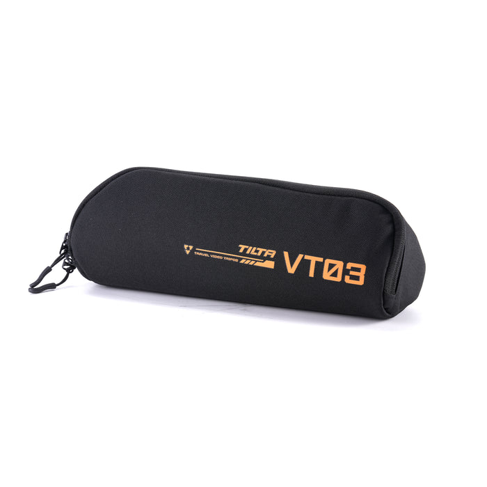 Tilta TT-VT03-FB-SG Tilta Tabletop Video Fluid Head with 1-Stage Carbon Fiber Tripod Legs (3KG) - Space Gray