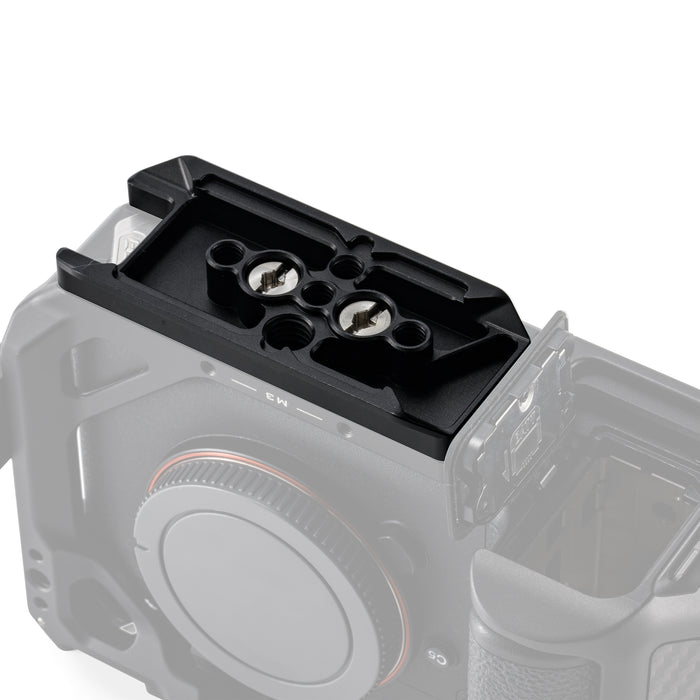 Tilta TA-T66-ABP-B ARCA Bottom Plate with Cable Passthrough for a1 II/a9 III - Black