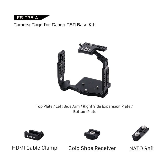 Tilta ES-T25-A Camera Cage for Canon C80 Base Kit