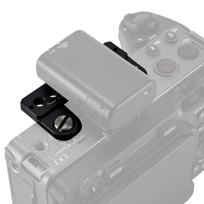 Tilta TA-T16-HSTP-B Hot Shoe Top Plate for Sony FX3/FX30 V2 - Black