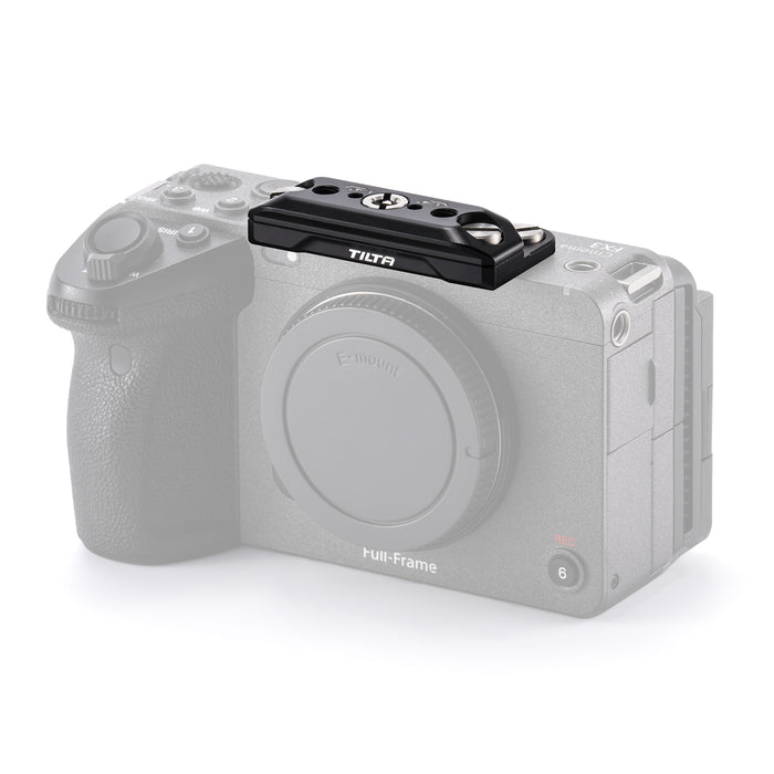 Tilta TA-T16-HSTP-B Hot Shoe Top Plate for Sony FX3/FX30 V2 - Black