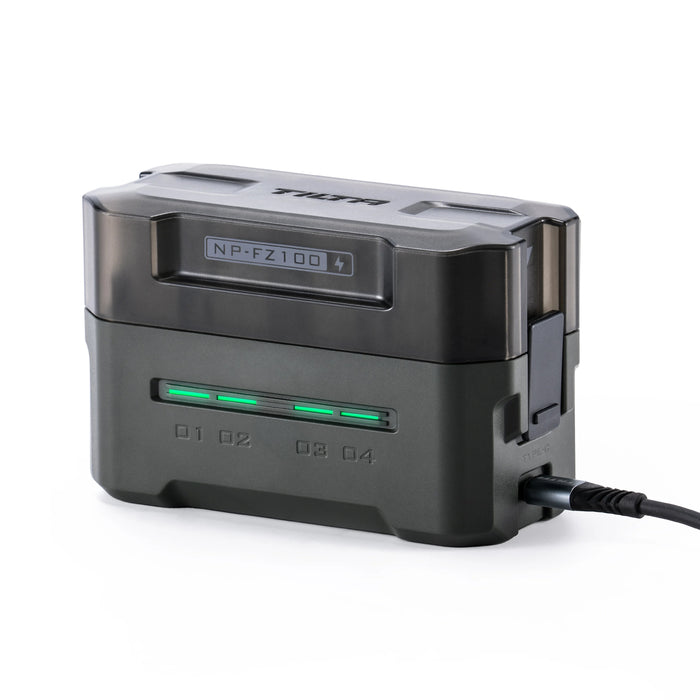 Tilta TBC-FZ100-GN Tilta Portable Charging Station for NP-FZ100 (4 Channel) - Green