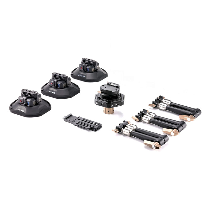 Tilta HDA-T11-A Hydra Articulating Car Mounting System with Electronic Suction Cups (with Internal Batteries)