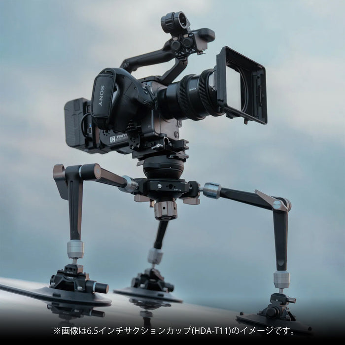 Tilta HDA-T11-A Hydra Articulating Car Mounting System with Electronic Suction Cups (with Internal Batteries)