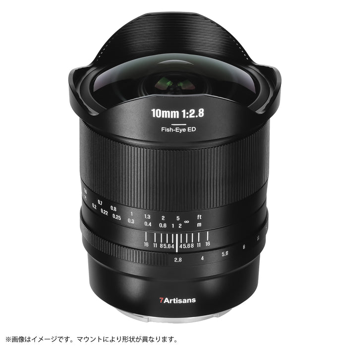 7artisans 7A-10F28II-Z-B 10mm F2.8 II Fish-eye ED ニコンZマウント(ブラック)