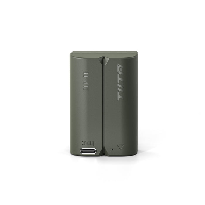 Tilta TLP-E6P-GN Tilta LP-E6P Battery with USB-C Input (2400mAh) - Green