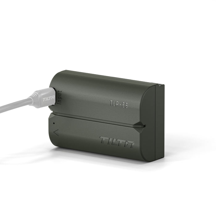 Tilta TLP-E6P-GN Tilta LP-E6P Battery with USB-C Input (2400mAh) - Green