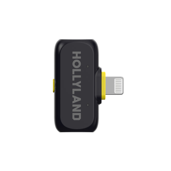 Hollyland Lark A1 Combo(Space Gray) ワイヤレスマイク Lark A1(スペースグレー/送信機 x2 + USB-C受信機 + Lightning受信機 + 充電ケースセット)