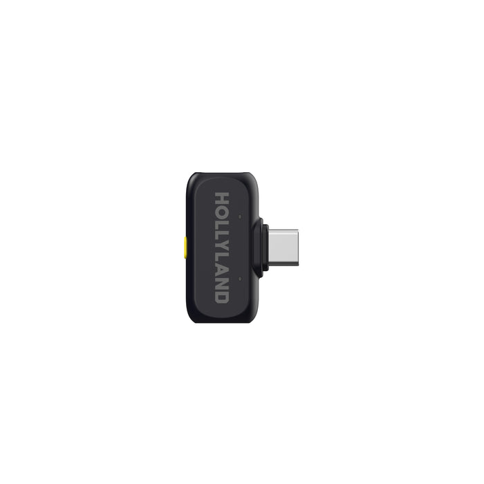 Hollyland ワイヤレスマイク LARK A1 ミニ デュオ(スペースグレー/USB-C受信機付き) Lark A1 Mini Duo (Space Gray with USB-C RX)