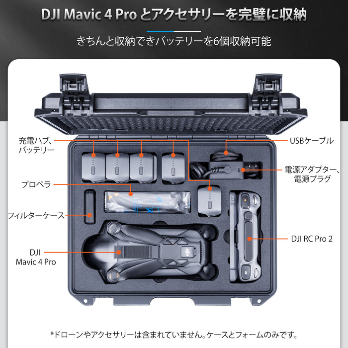 Lykus DCP-M400 Mavic 4 Pro クリエイターハードケース
