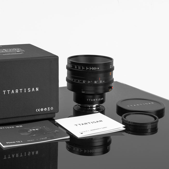 TTArtisan TT-35T21-Z-B 35mm T2.1 シネマレンズ ニコンZマウント