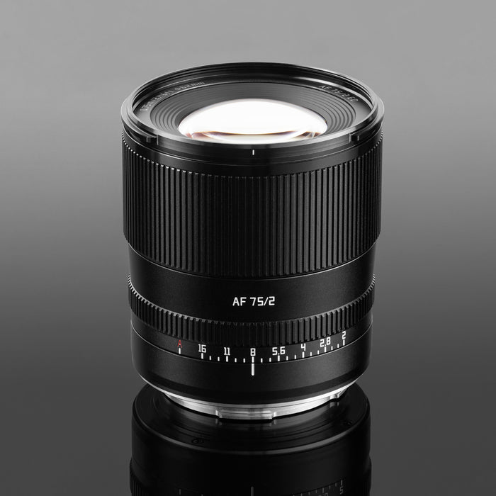 TTArtisan TT-75F2AF-L-B AF 75mm f/2 Lマウント(ライカ/パナソニック/シグマ)ブラック