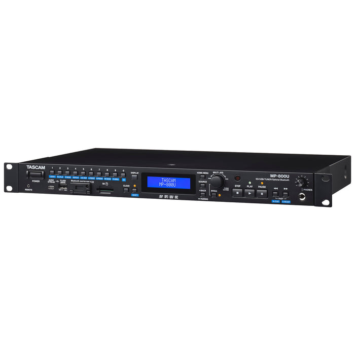 TASCAM MP-800U USB DAC/FMチューナー搭載SD/USBプレーヤー