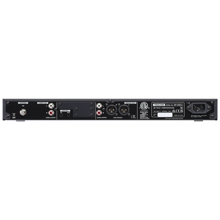 TASCAM MP-800U USB DAC/FMチューナー搭載SD/USBプレーヤー