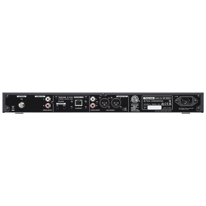 TASCAM MP-800U USB DAC/FMチューナー搭載SD/USBプレーヤー