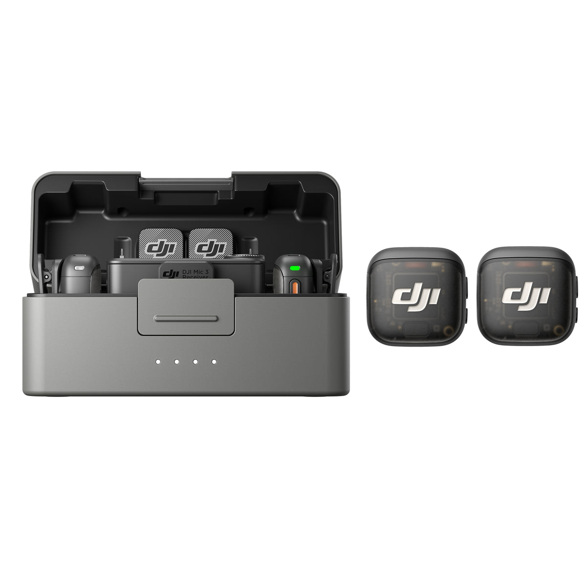 DJI Mic 3(トランスミッター×2 + レシーバー×1 + 充電ケース