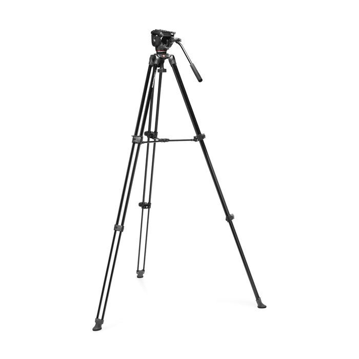 Manfrotto MVK500XAM アルミニウム製ツインレッグ三脚 500X フルード雲台キット