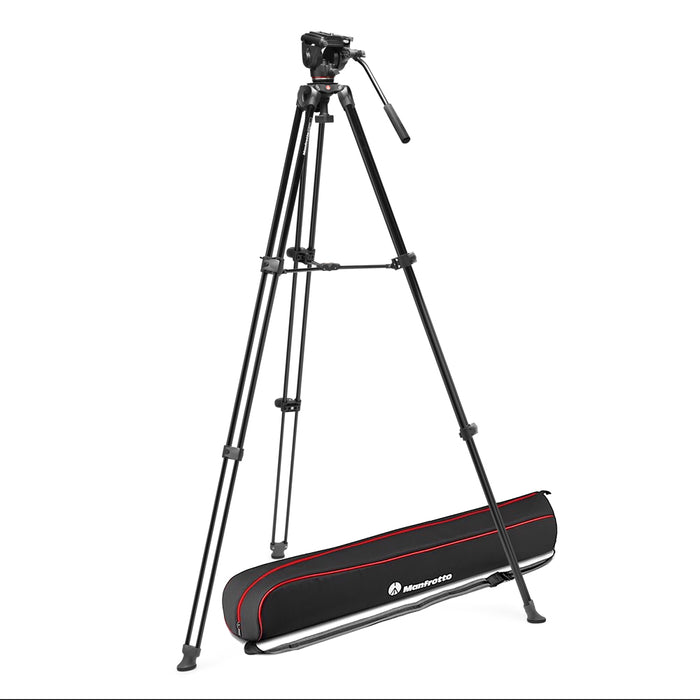 Manfrotto MVK500XAM アルミニウム製ツインレッグ三脚 500X フルード雲台キット