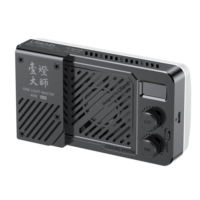 Ulanzi L130 LM-P40RGB ポータブルビデオライト 40W RGB