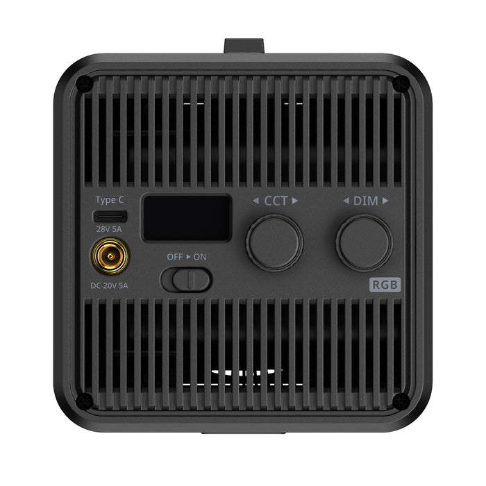 Ulanzi L177 ML100RGB 100W ポータブルLEDビデオライト RGB(日本用アダプター付き)