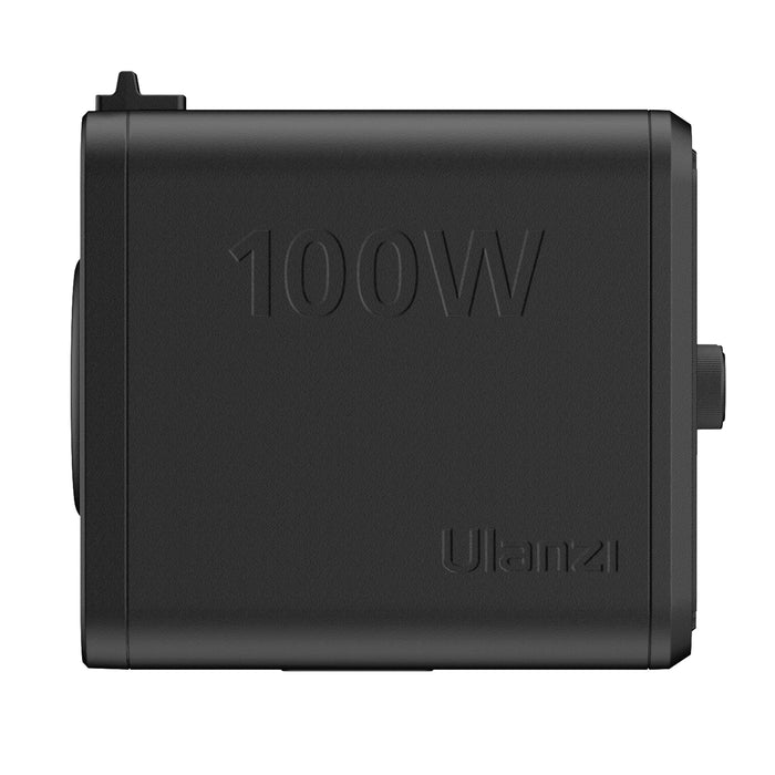 Ulanzi L173 ML100Bi 100W ポータブルLEDビデオライト(日本用アダプター付き)