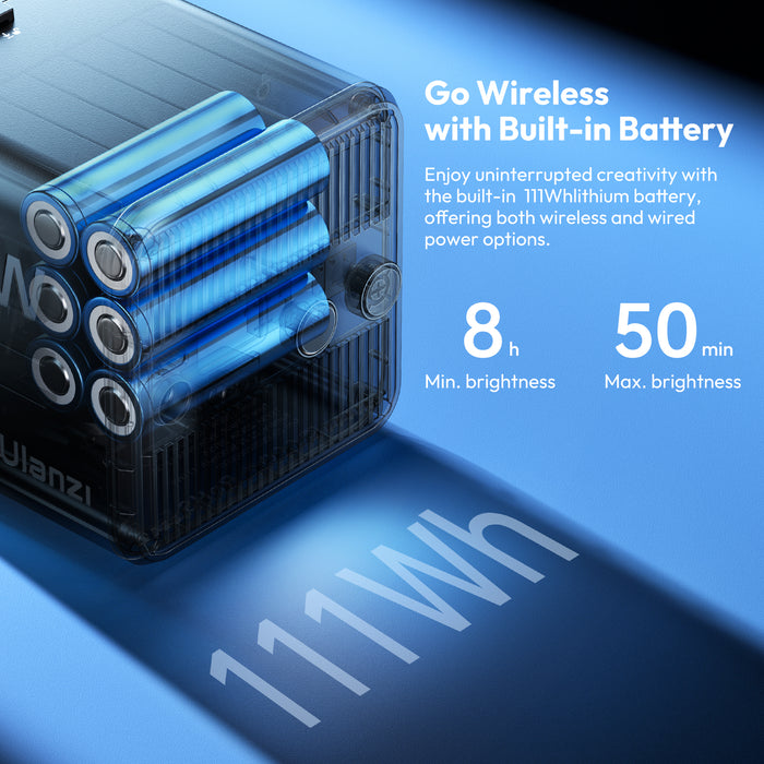 Ulanzi L173 ML100Bi 100W ポータブルLEDビデオライト(日本用アダプター付き)