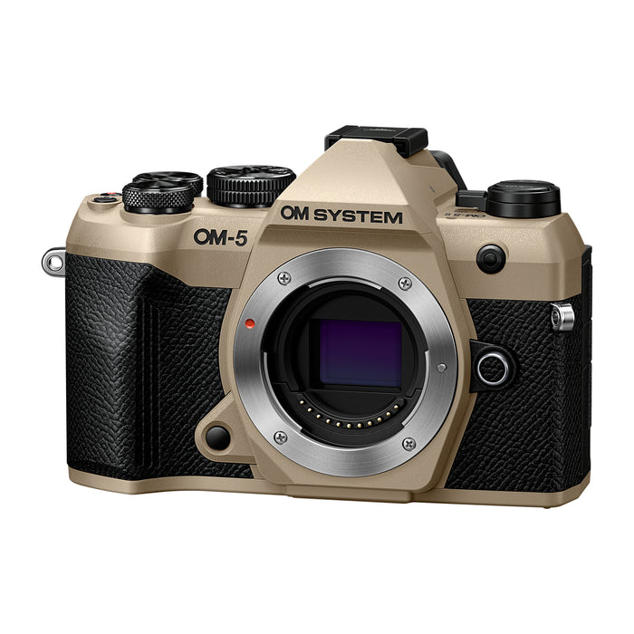 OM SYSTEM OM-5 Mark II ボディー サンドベージュ