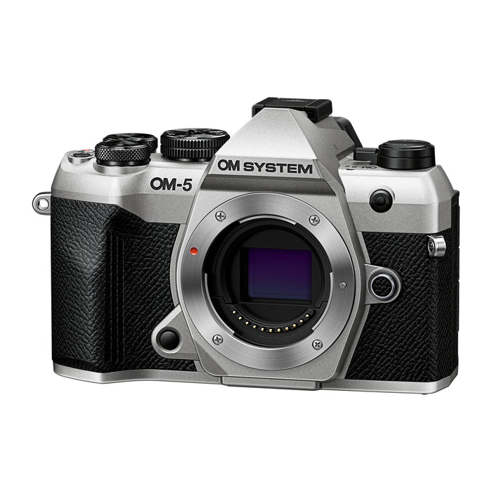 OM SYSTEM OM-5 Mark II ボディー シルバー