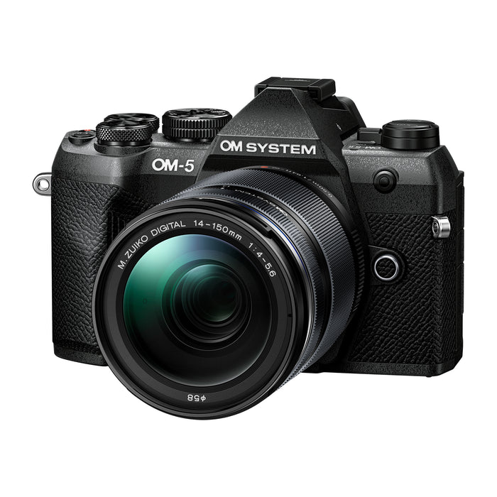 OM SYSTEM OM-5 Mark II 14-150mm II レンズキット ブラック