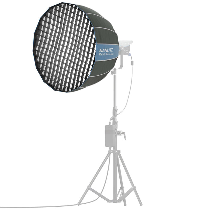 【期間限定】NANLITE バイカラーLEDスポットライト FC-500B Rapid90ソフトボックスセット FC-500B + Rapid 90 Parabolic Softbox