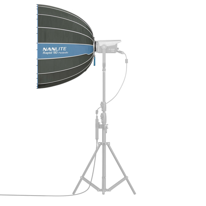 【期間限定】NANLITE バイカラーLEDスポットライト FC-500B Rapid90ソフトボックスセット FC-500B + Rapid 90 Parabolic Softbox