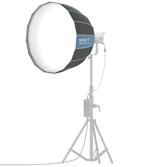 【期間限定】NANLITE バイカラーLEDスポットライト FC-500B Rapid90ソフトボックスセット FC-500B + Rapid 90 Parabolic Softbox