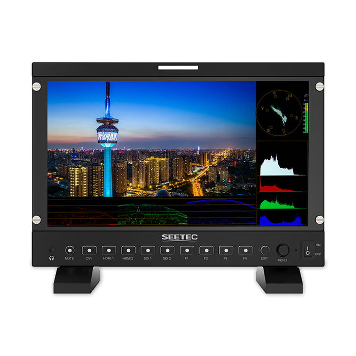 SEETEC B0DDBGFVF6 P133 PRO 13.3インチ フルHD対応1000nit高輝度ブロードキャストモニター