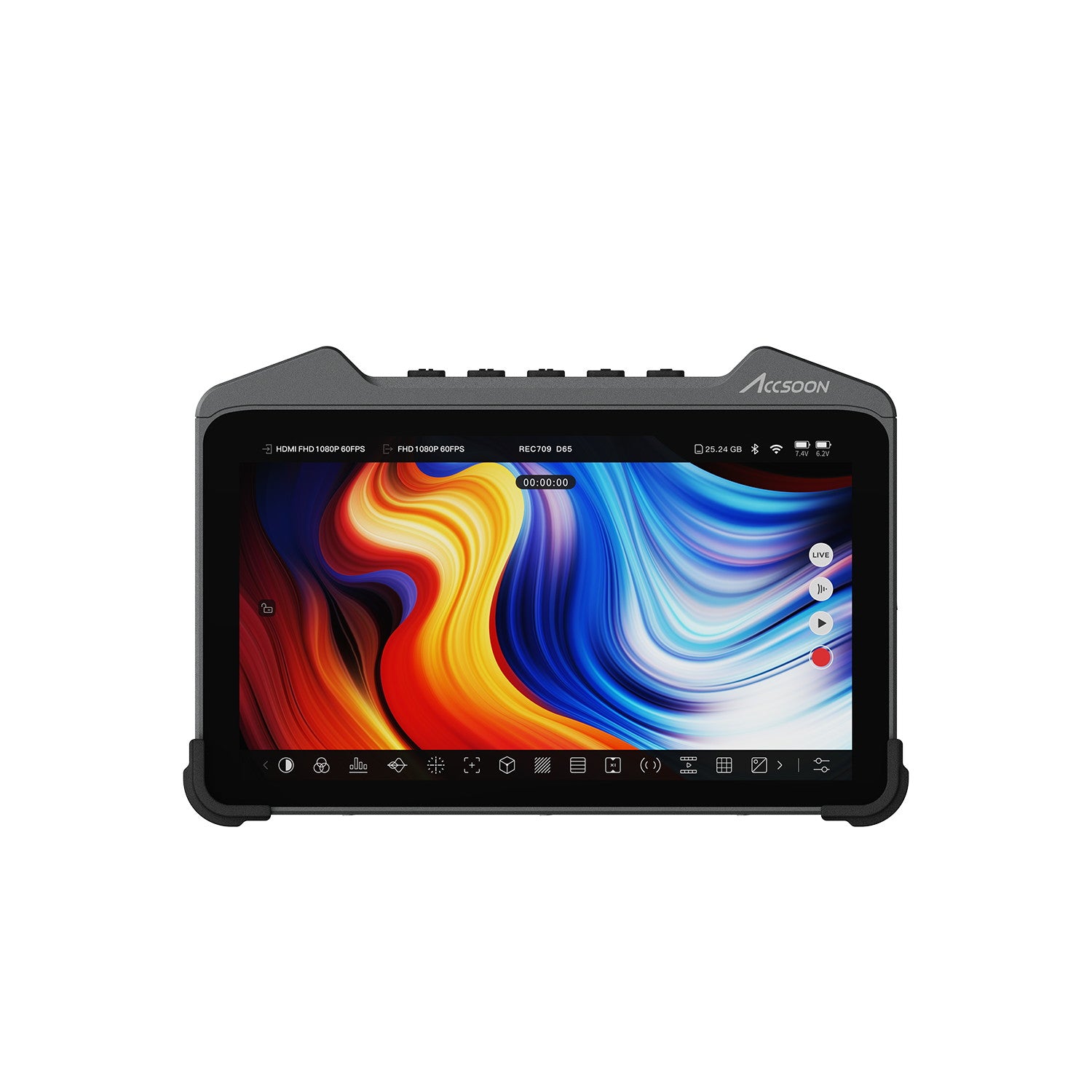 【特典付き】Accsoon MITX1 CineView M7 7インチタッチスクリーン フルHDモニター(4K60p入出力対応)