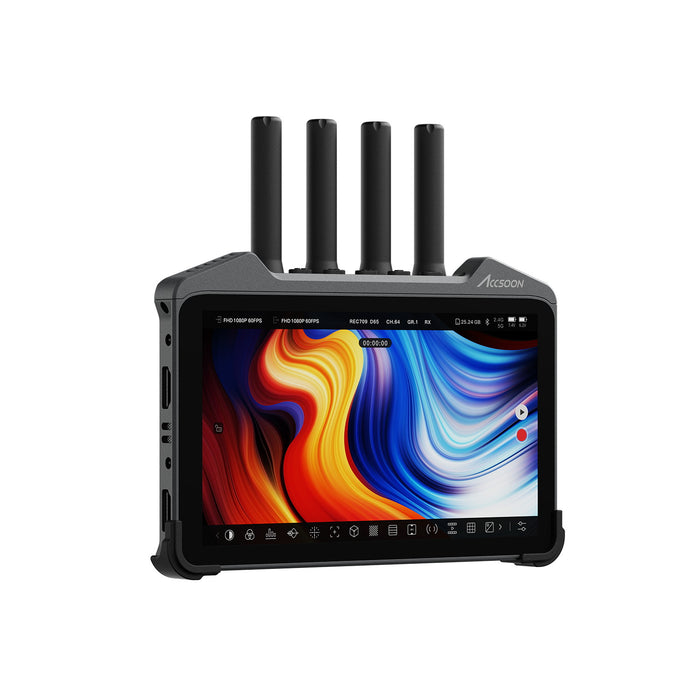 【特典付き】Accsoon MIT01 CineView M7 Pro CineView M7 Pro 7インチタッチスクリーン フルHDモニター(4K60p入出力対応/ワイヤレス受信機能内蔵モデル)