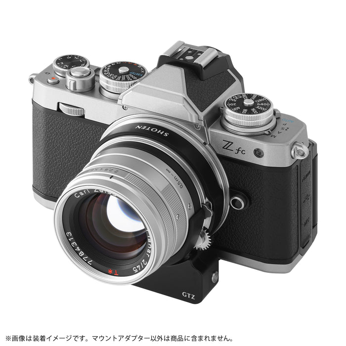 SHOTEN GTZ 電子マウントアダプター(コンタックスGレンズ → ニコンZマウント変換)AFモーター内蔵