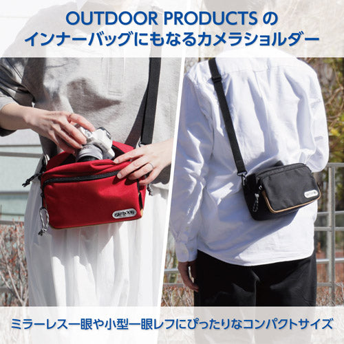 HAKUBA ODCSB03BK OUTDOOR PRODUCTS(アウトドアプロダクツ)カメラショルダーバッグ03 ブラック